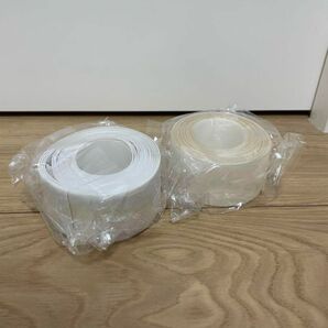 防水テープ　隙間テープ　ホワイト　クリア　8㎝　長さ3.2m