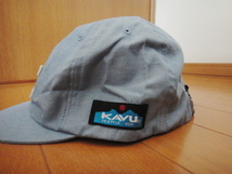 新品！KAVU　ダンガリーベースボールキャップ　Sax Blue　ヴィンテージ_画像3