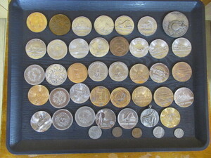 1383 コインまとめ 外国銭 硬貨 コイン 記念メダル EXPO'70 ポートピア’81 譲渡品 約950g 譲渡品