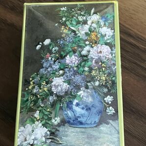 ゴンチャロフ　ガルニエ　B　6個　アート缶　春の花束　ルノワール