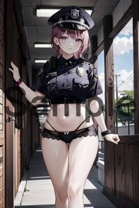 【高画質 A4 美女 ポスター】 巨乳 美乳 巨尻 美尻 下着 制服 コスプレ セクシー 可愛い 美小女 同人 アニメ イラスト アート 1点物 0048