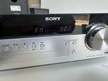 ④t284◆SONY ソニー◆コンパクトディスクレコーダー HCD-SBT100/SS-SBT100 スピーカー システムコンポ 音響機器 オーディオ 通電確認済み_画像10