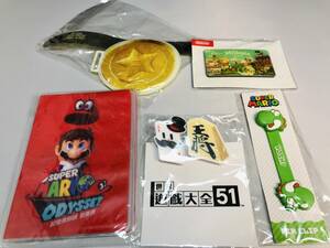 珍品　nintendo　アジア版（中国版？）スーパーマリオ、アソビ大全、ミートピア　初回購入特典セット　任天堂　まとめ