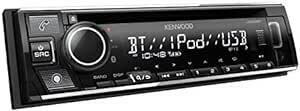 ケンウッド 1DINレシーバー U342BT MP3 WMA AAC WAV FLAC対応 CD USB iPod Bluetoo