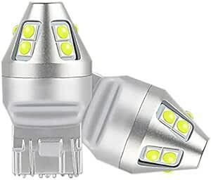 HooMoo T20 LED ダブル (シングルにコンパチ適用)（W21W T20 7440 7443 ）ブレーキランプ ストップ