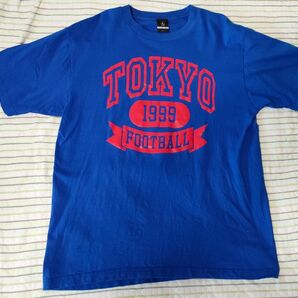 FC東京 Tシャツ 青 Lサイズ