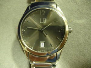 [ б/у товар : состояние [ хорошо ]]DUNHILL/ Dunhill наручные часы City scape BB20862 кварц Швейцария производства 