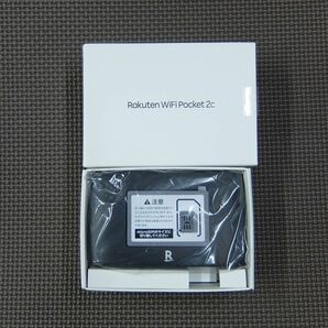 未使用☆新品☆ Rakuten WiFi Pocket 2C モバイルルーター 楽天 ポケット Wi-Fi ブラック