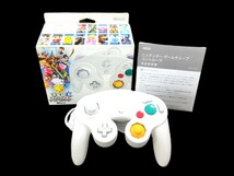 ニンテンドー ゲームキューブ コントローラー スマブラホワイト DOL-003 WiiU 任天堂 (47832H3)_画像1