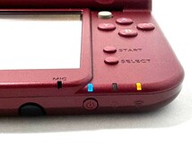 【通電確認済】任天堂/ニンテンドー NEW 3DS LL 本体初期化済み RED-001 ゲーム機器 (47832H4)_画像2