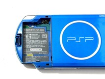 【ジャンク品】SONY/ソニー PlayStation Portable/プレイステーション ポータブル PSP-3000 本体 ブルー ゲーム機器 (48556KS2)_画像4