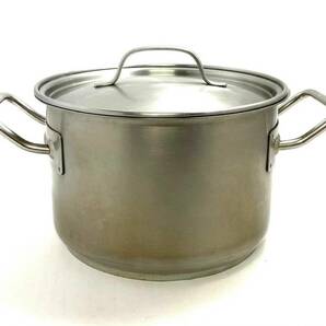 Fissler/フィスラー 18-10 両手鍋 ステンレス 深さ約13cm 直径約20cm Germany/ドイツ製 調理器具 (48212S1)の画像1