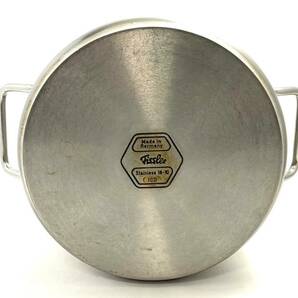 Fissler/フィスラー 18-10 両手鍋 ステンレス 深さ約13cm 直径約20cm Germany/ドイツ製 調理器具 (48212S1)の画像8