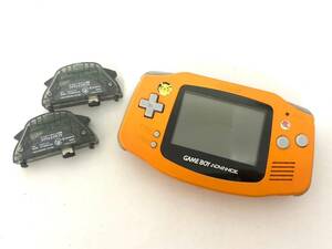 【ジャンク品】任天堂 GAMEBOY ADVANCE/ゲームボーイ アドバンス AGB-001 ニンテンドー おもちゃ ゲーム機 本体 オレンジ (48347I3)