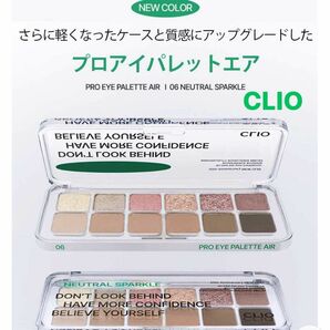 CLIO プロアイパレットエアー12色／韓国コスメ