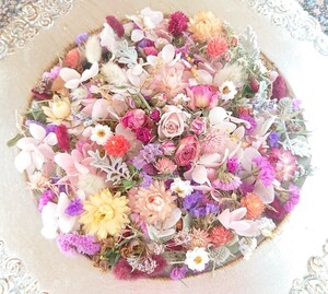 *Bouquet de minuit* material for flower arrangement * head *...* rose * various * lease * candle * herbarium etc.. work ....*sale1 jpy ~*