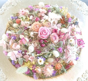 *Bouquet de minuit* материалы для цветочной композиции * head *...* роза * различный * lease * свеча * гербарий и т.п.. произведение ....*sale1 иен ~*
