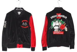 即決■★PUNK DRUNKERS×キン肉マン★■クロスボンバー スカジャン:SIZE=M