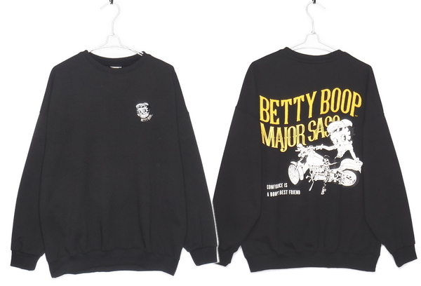 即決■★BETTY BOOP★■ベティーブープ トレーナー SIZE=L