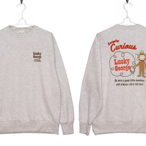 即決■★Curious George★■おさるのジョージ トレーナー SIZE=L