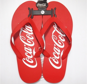 即決■★コカ・コーラ Coca-Cola★■ビーチサンダル SIZE=XL（27.0cm～28.0cm）