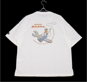 即決■★GENUINE DICKIES★■ワイドTシャツ:SIZE=L（レディース）