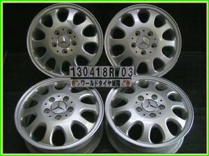 [中古ホイール4本セット]ベンツ純正[15x6.5J+54/112/5H]Aクラス