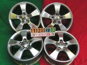 [中古ホイール4本セット]トヨタ純正[16x6.5J+50/114.3/5H]ノア,VOXY,エスティマ,エスクァイア,C-HR,ヴェロッサ,カムリ(70系除く),マーク2