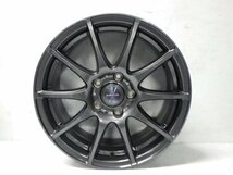 【中古】ウェッズ VELVA//17x7J+48/114.3/5H/17インチ ホイール4本セット/エスティマ,VOXY,エルグランド,エクストレイル,ステップワゴン_画像5