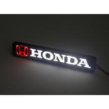 国内発送HONDA 光る LED フロント エンブレム ホンダ シビック フィット オデッセイ S660 CRV シャトル ヴェゼル N-BOX フリード N-VAN_画像1