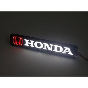 国内発送 HONDA 光る LED フロント エンブレム ホンダ シビック フィット オデッセイ S660 CRV シャトル ヴェゼル N-BOX フリード N-VAN