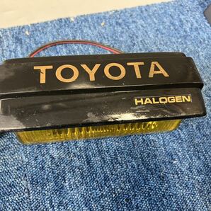 トヨタ 純正 フォグランプ 2個セット イエローレンズ TOYOTA HALOGEN 現状品の画像3