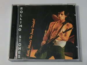 Kml_ZC2614／ROLLING STONES：Keith, Where's The Party Tonight? （輸入CD 2枚組）