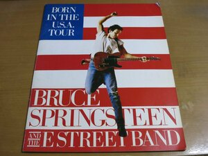 パンフ88：ブルーススプリングスティーン BORN IN THE U.S.A. TOUR BRUCE SPRINGSTEEN.