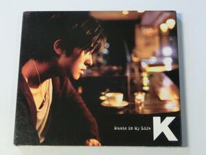 Kml_ZC8557／Ｋ：Music in My Life　初回限定盤、DVD付 （スリーブケース付）