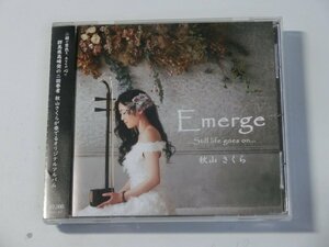 Kml_ZC4825／秋山さくら：Emarge ...Still life goes on... （帯付きCD）