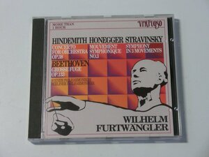 Kml_ZCD1916／ベートーヴェン、ストラヴィンスキー、ヒンデミット、オネゲル　フルトヴェングラー/ウィーンフィル ベルリンフィル (輸入CD)