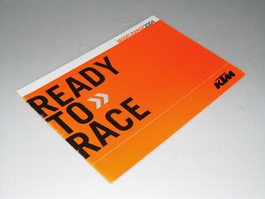 Glp_355504　オートバイカタログ　KTM Ready to Race　表紙写真.文字のみ