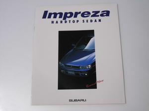 Glp_336602　車カタログ SUBARU Impreza Hardtop Sedan　表紙写真.フロント景