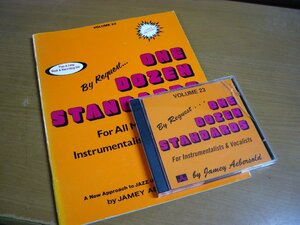 [CD attaching / foreign book /JAZZ teaching material ]JAMEY AEBERSOLD VOL23 ONE DOZEN STANDARDS J mi-e- bar sorudo.