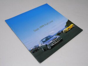 Glp_374721 foreign automobile catalog Saab 1999 Full Line cover photograph.4 pcs 