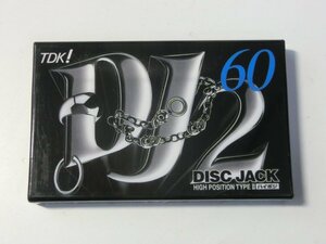 Kml_ZZ1401／未使用カセットテープ　TDK!　DISC JACK　DJ2 60（ハイポジ）