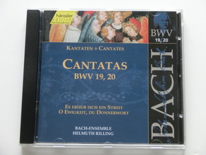 Kml_ZCD1157／J.S.バッハ：カンタータ集　BWV 19，20　リリング（輸入盤）