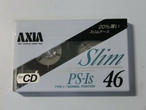 Kml_ZZ1389／AXIA　Slim　PS-Is 46 （未使用カセットテープ）
