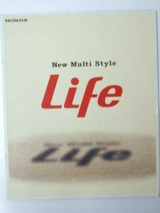 Glp_331228 car pamphlet HONDA Life/Life Accessories
