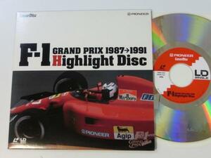 Kml_ZLD101/F-I GRAND PRIX 1987→1991 Highlight Disc(20cm LD)