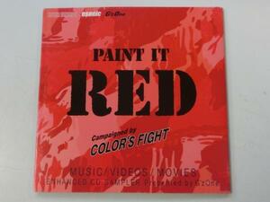 Kml_ZCk013／PAINT IT RED　MUSIC/VIDEOS/MOVIES　ENHANCED CD SAMPLER Presented by G'z One