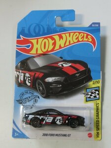 Kml_ZZm075／Hot Wheels ホットウィール：2018 FORD MUSTANG GT　HW SPEED GRAPHICS 【未開封】