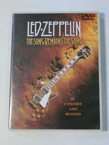 Kml_ZDVD640／レッド・ツェッペリン：THE SONG REMAINS THE SAME - 狂熱のライヴ（DVD）