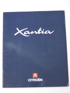 Glp_336640 car catalog CITROEN Xantia cover photograph. character 